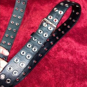 double hole belt